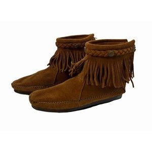 Handmade Genuine Leather Moccasins | Size 7